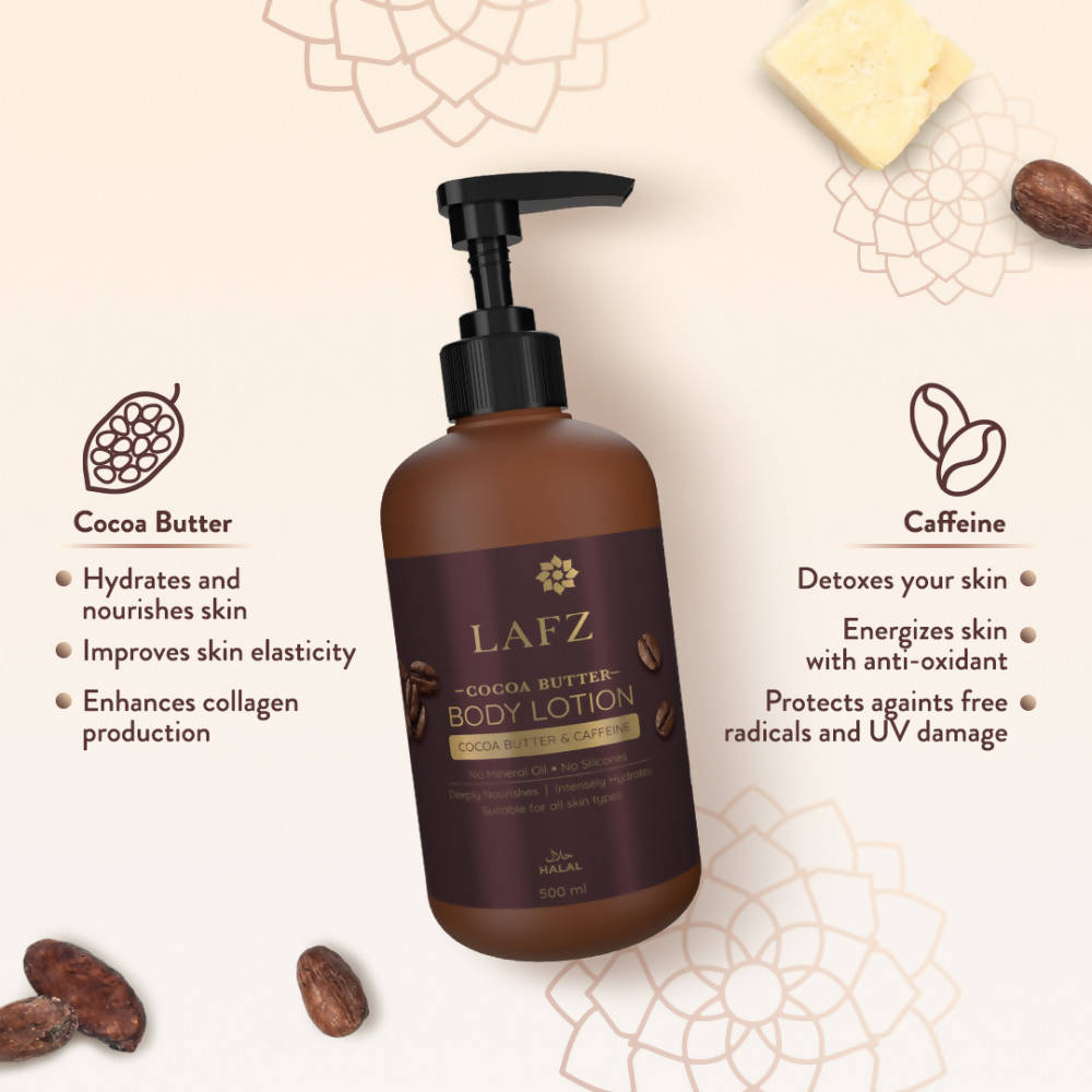 Lafz Cocoa Butter Body Lotion - Distacart