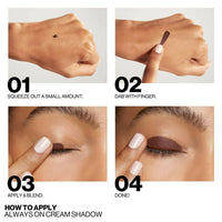 Thumbnail for Smashbox Always On Cream Shadow - Vanilla - Distacart