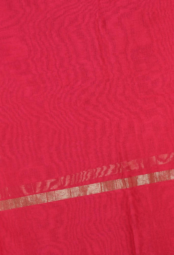 Mominos Fashion Magenta Banarsi Piping Dupatta