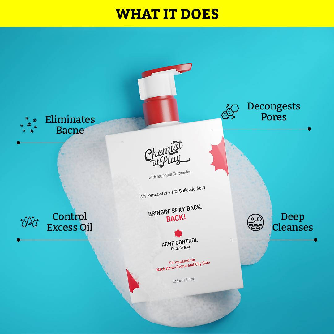 Chemist At Play Acne Control Body Wash - Distacart