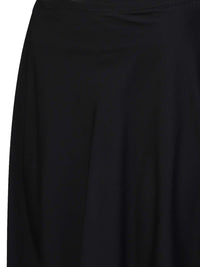 Thumbnail for Ahalyaa Black Golden Straight Crepe & Georgette Kurta Set