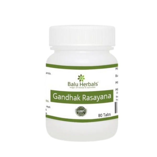 Balu Herbals Gandhak Rasayana Tablets - Distacart