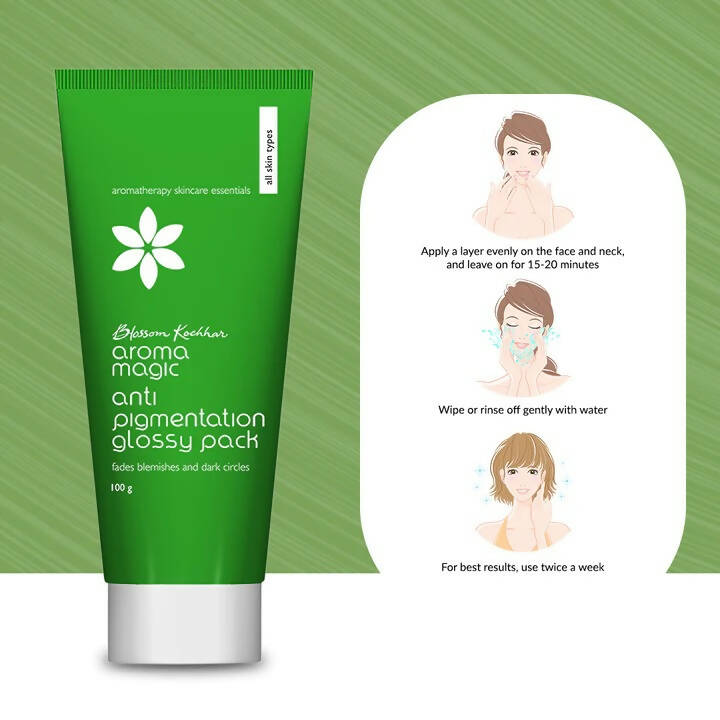 Blossom Kochhar Aroma Magic Anti Pigmentation Glossy Pack - Distacart