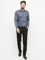 Thumbnail for Jainish Grey Formal Shirt with black detailing ( SF 411Grey ) - Distacart