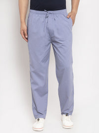 Thumbnail for Jainish Men's Grey Solid Cotton Track Pants ( JOG 011Light-Grey ) - Distacart