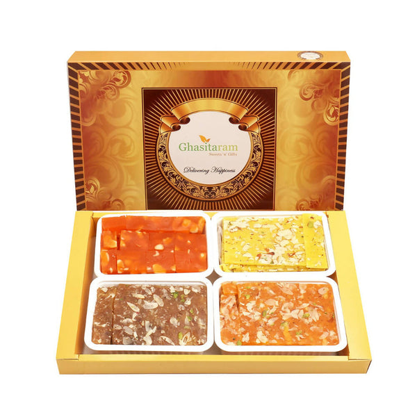 Ghasitaram Big Box of Assorted Halwas - Distacart