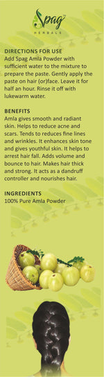 Thumbnail for Spag Herbals Premium Amla Powder - Distacart