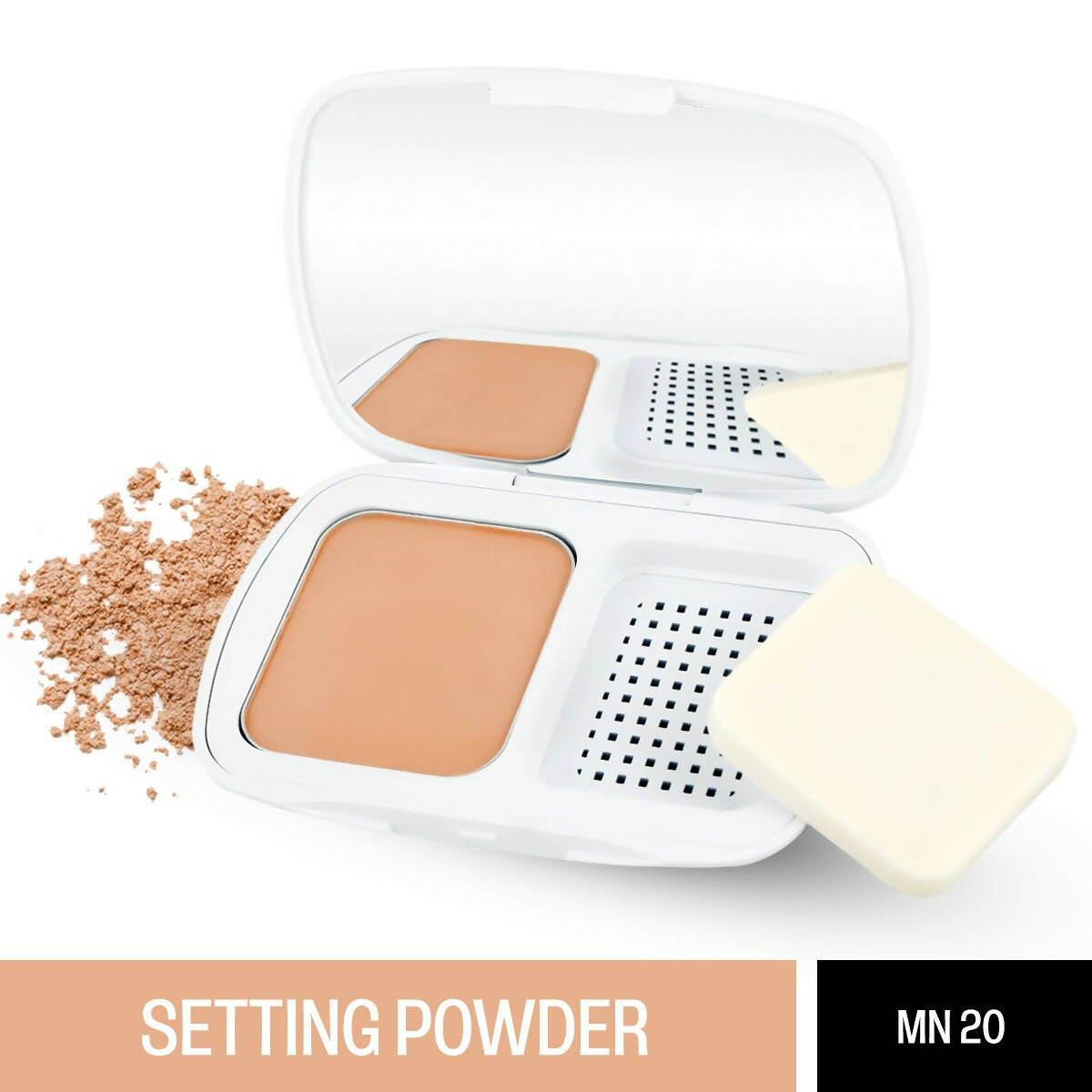 Insight Cosmetics Flawless Finish Setting Powder Non Oily Matte Look MN 20 - Distacart