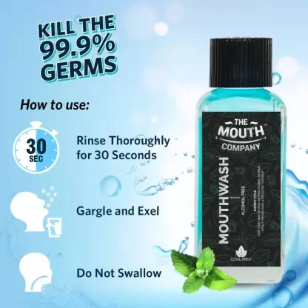 The Mouth Company Cool Mint Mouthwash