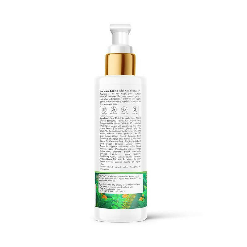 Kapiva Ayurveda Hair Rituals Tulsi Anti-Hairfall Shampoo - Distacart