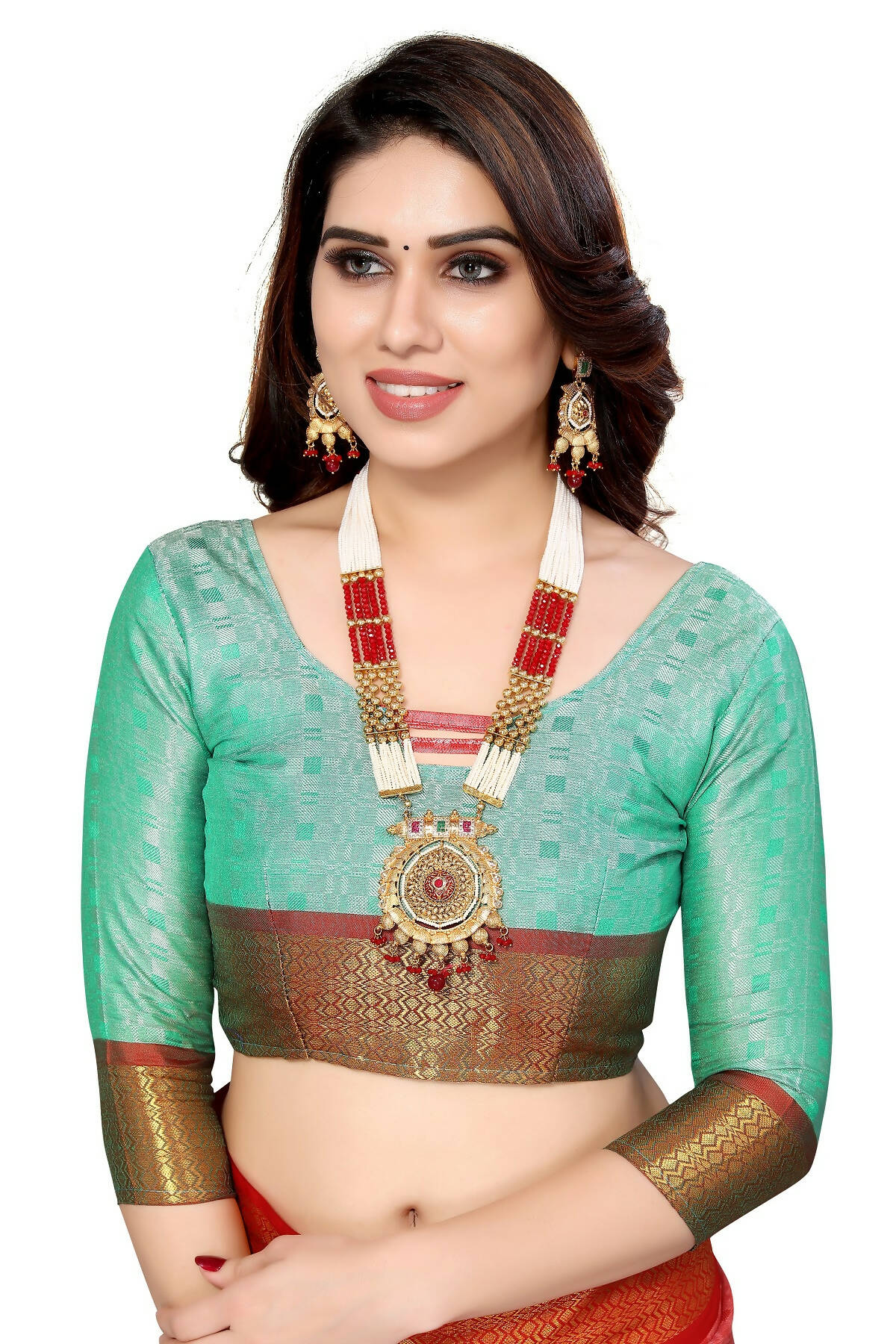 Vamika Weaving Pink Cotton Silk Saree - Distacart