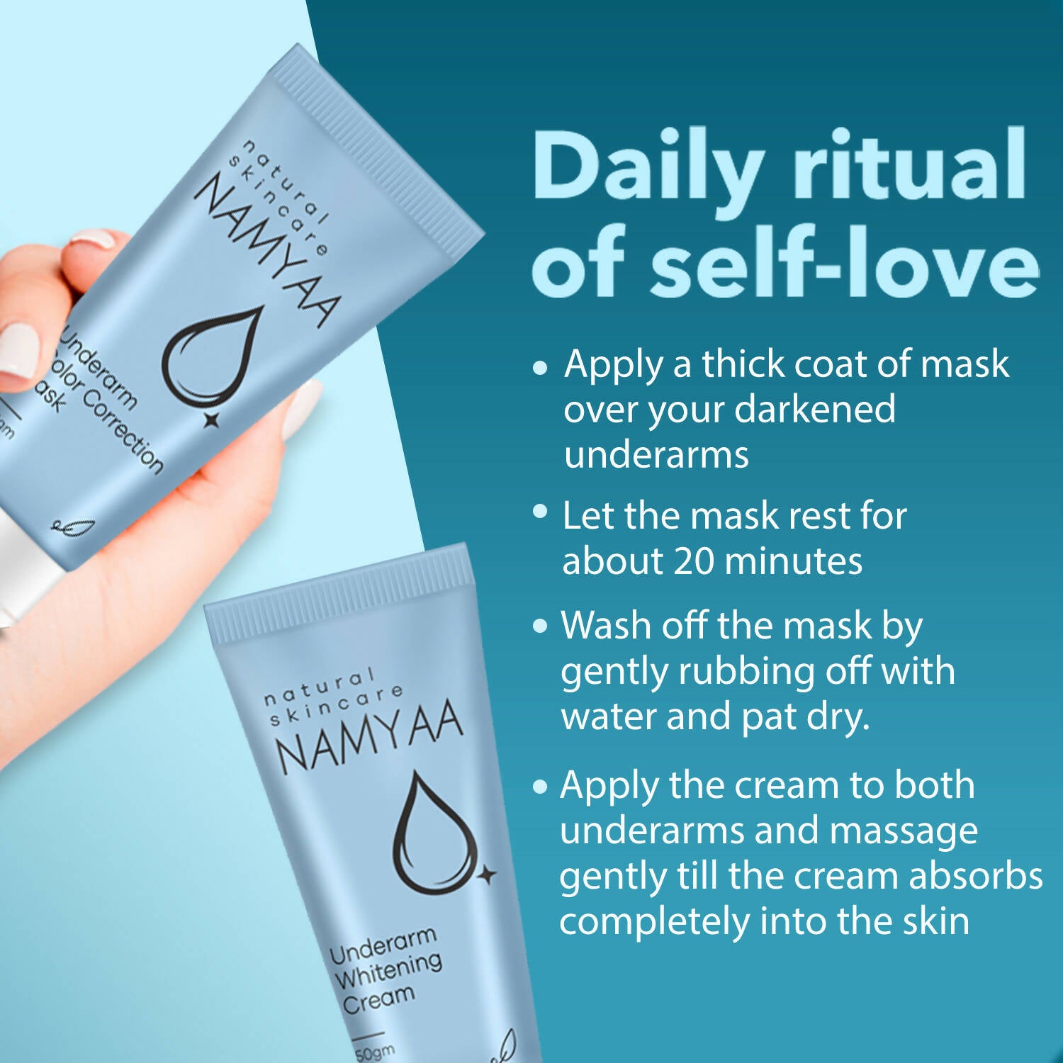 Namyaa Underarm Whitening Kit - Distacart