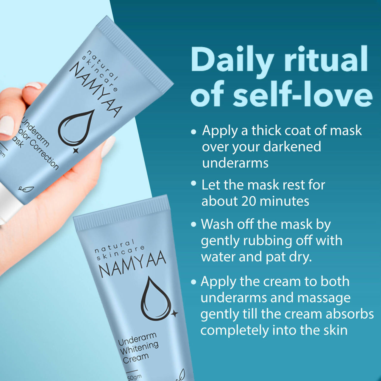Namyaa Underarm Whitening Kit - Distacart