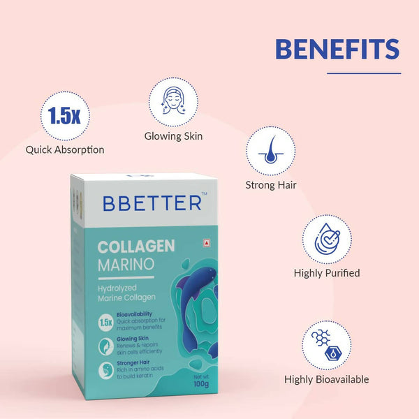 BBETTER Collagen Marino Powder - Distacart