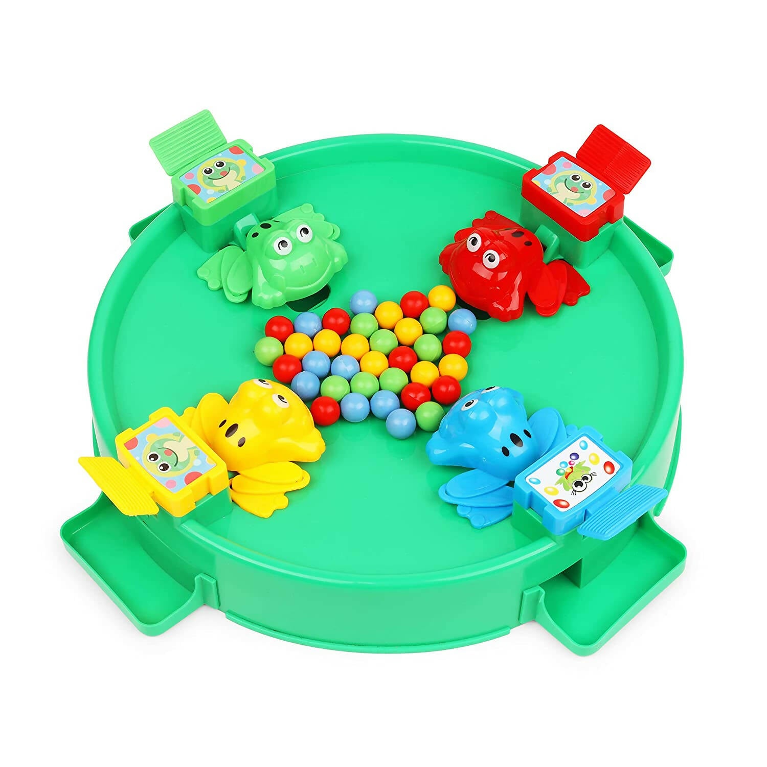 Sardar Ji Ki Dukan Frog Eat Beans Game-4 Players-61038 | Eat The Beans | Hungry Frog Game For Kids | Multiplayer Games | Game For Players | Board Game - Distacart