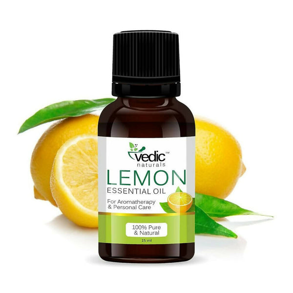 Vedic Naturals Lemon Essential Oil - Distacart