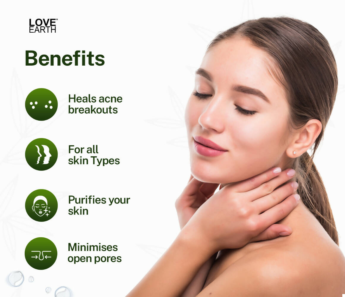Love Earth Green Tea Toner - Distacart