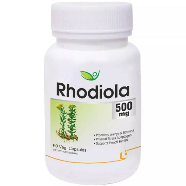 Biotrex Rhodiola 500Mg Veg Capsules - Distacart