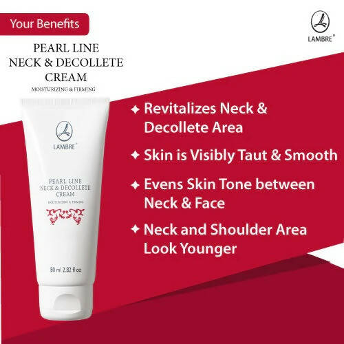 Lambre Pearl Line Neck & Decollete Cream - Distacart