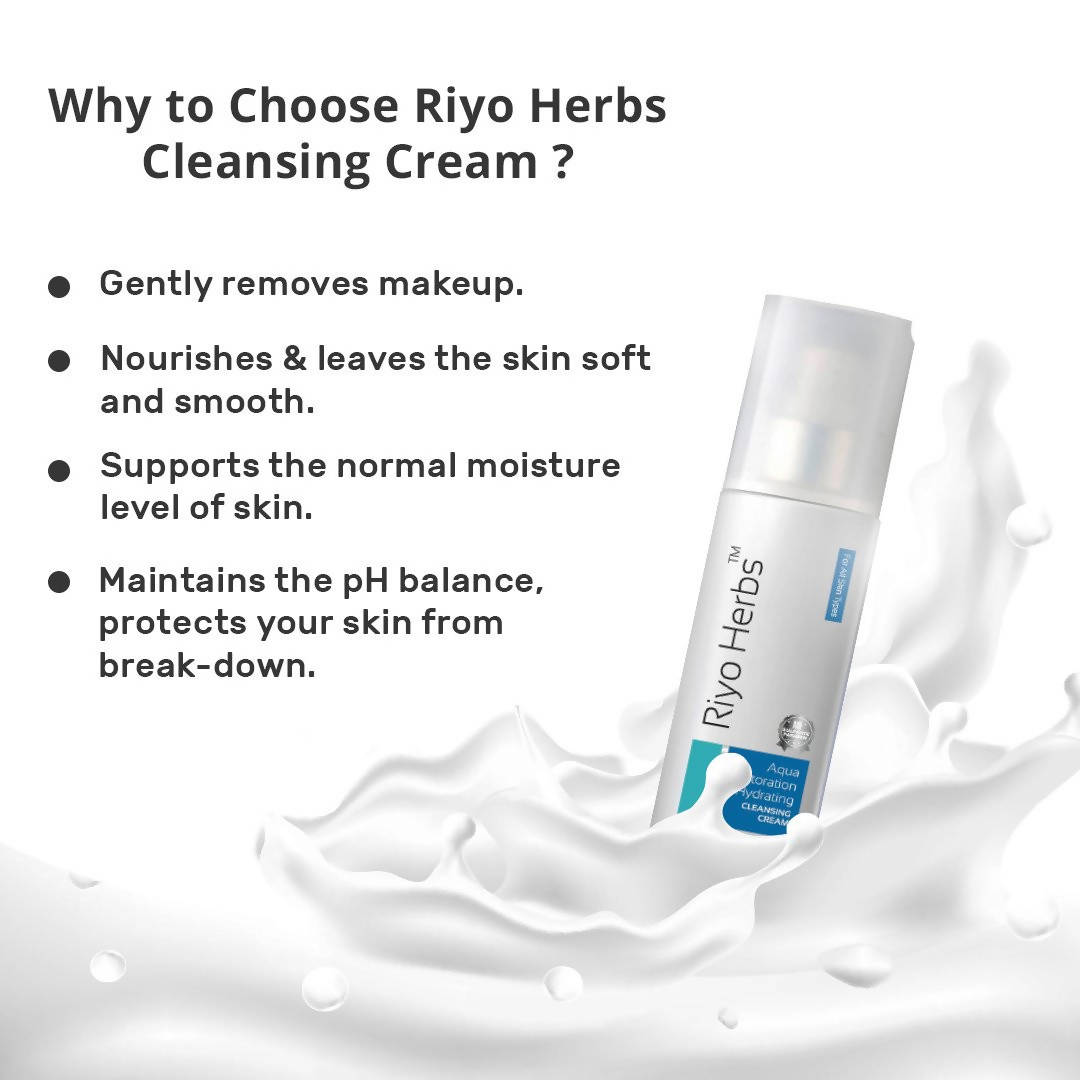 Riyo Herbs Aqua Restoration Hydrating Cleanser Cream