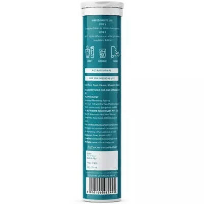 Nutracology Active Biotin Plus Biotin 10000 mcg Effervescent Tablet For Hair Growth, Skin Glow - Distacart