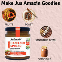 Thumbnail for Jus Amazin Hazelnut Spread Crunchy - Choco Mania - Distacart