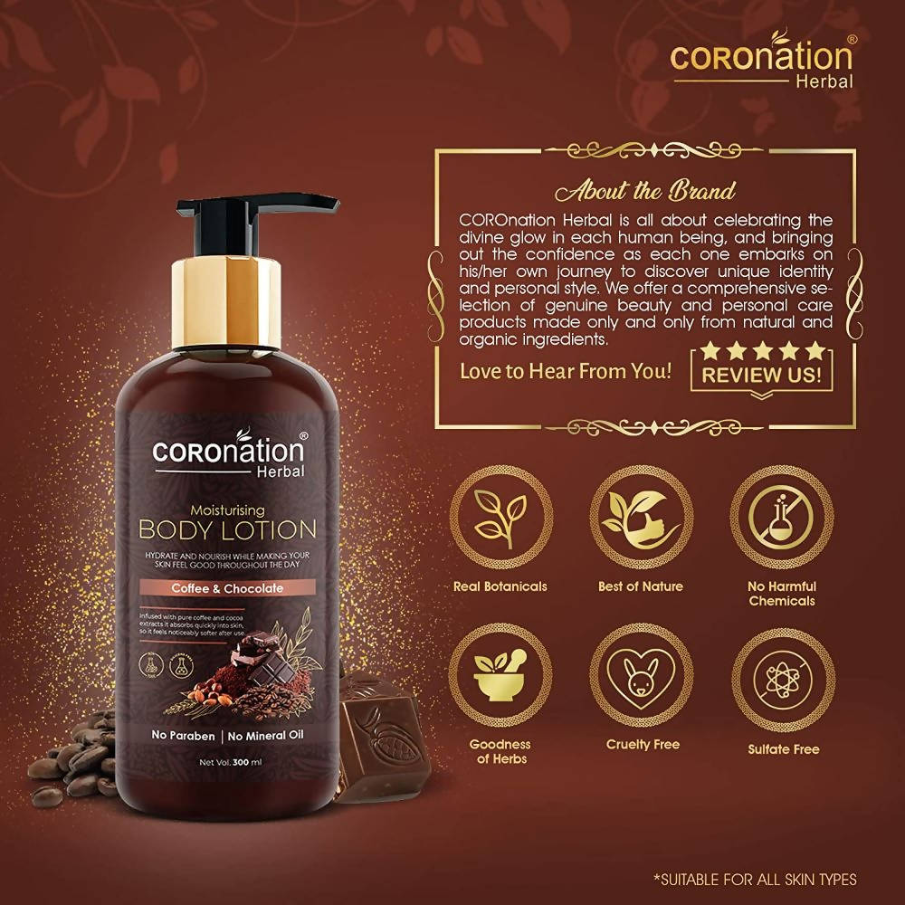 Coronation Herbal Coffee & Chocolate Moisturising Body Lotion - Distacart
