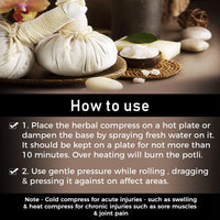 Thumbnail for Ayurvedic Herbal Pain Relief Compress Potli │Pain Relieving How To Use