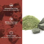 Thumbnail for Ustraa White Charcoal & Amazonian Clay De-Tan Face Mask