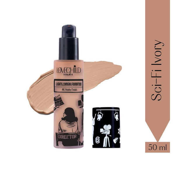 LoveChild By Masaba Gupta Lights. Camera. Foundation - Sci Fi Ivory - Distacart