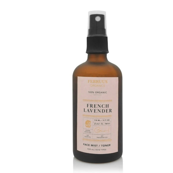 Februus Organics French Lavender Face Mist - Distacart