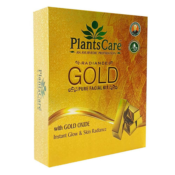 Plants Care Radiance Gold Pure Facial kit Mini 100g - Distacart