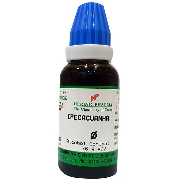 Hering Pharma Ipecacuanha Mother Tincture Q - Distacart