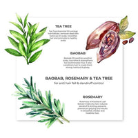 Thumbnail for Juicy Chemistry Baobab Rosemary & Tea Tree Organic Shampoo - Distacart