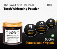 Thumbnail for Love Earth Teeth Whitening Charcoal Powder - Distacart