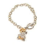 Thumbnail for Silver-Plated Alloy Silver Teddy Charm Bracelet - The Pari - Distacart