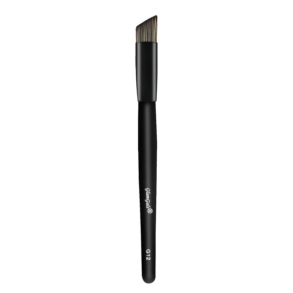 Glamgals Black Flat Angled Contouring Brush - Distacart