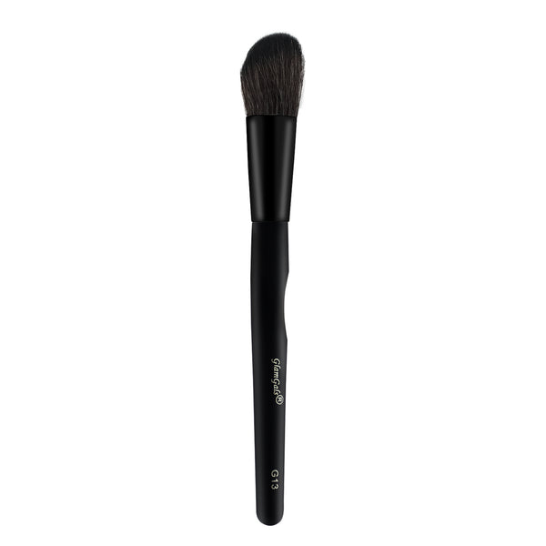 Glamgals Hollywood-U.S.A Black Large Angled Cotouring Brush - Distacart