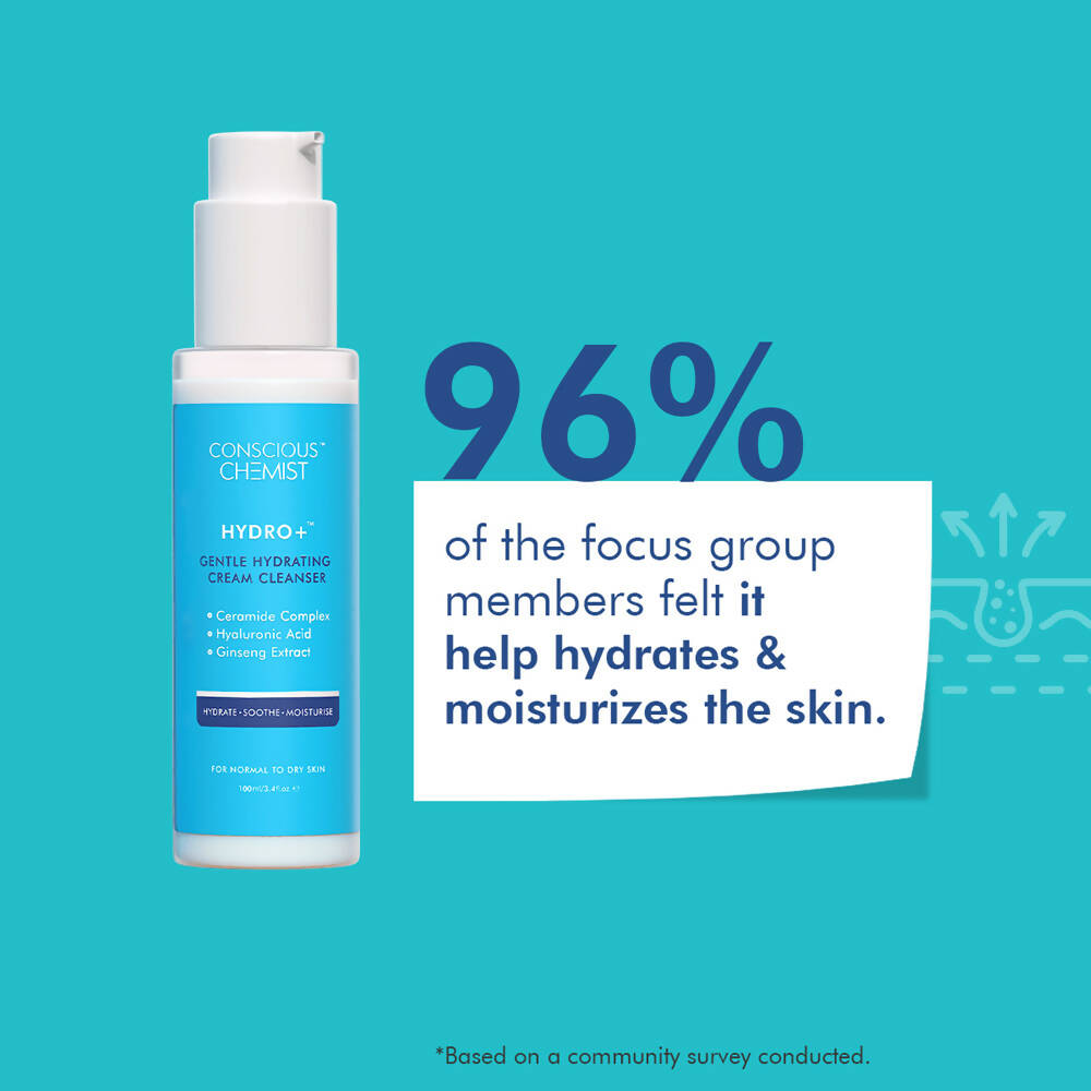 Conscious Chemist Gentle Hydrating Cream Cleanser - Distacart