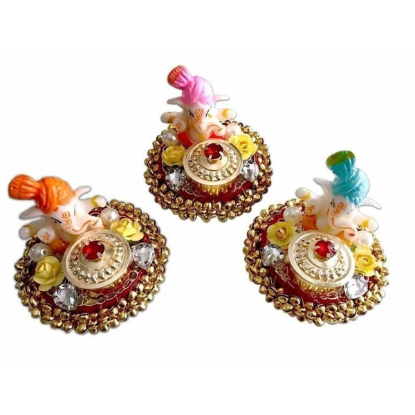 Ganesha Kumkum Holder 1 - piece - Distacart