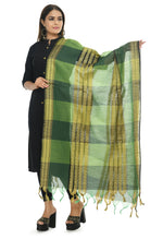 Thumbnail for Mominos Fashion Moeza Handloom Cotton Green Tone Dupatta - Distacart