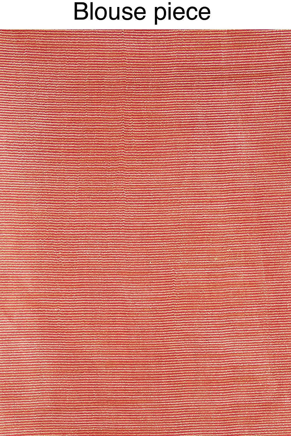 Mominos Fashion Red Color Bhagalpuri Saree