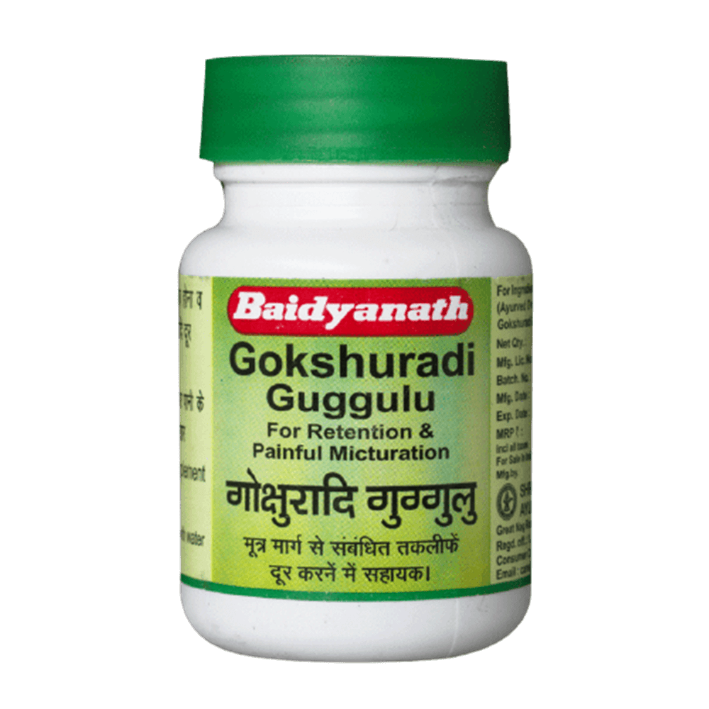 Baidyanath Gokshuradi Guggulu - 80 tabs - Distacart