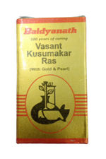 Thumbnail for Baidyanath Basant / Vasant Kusumakar Ras with Gold and Pearl - Distacart