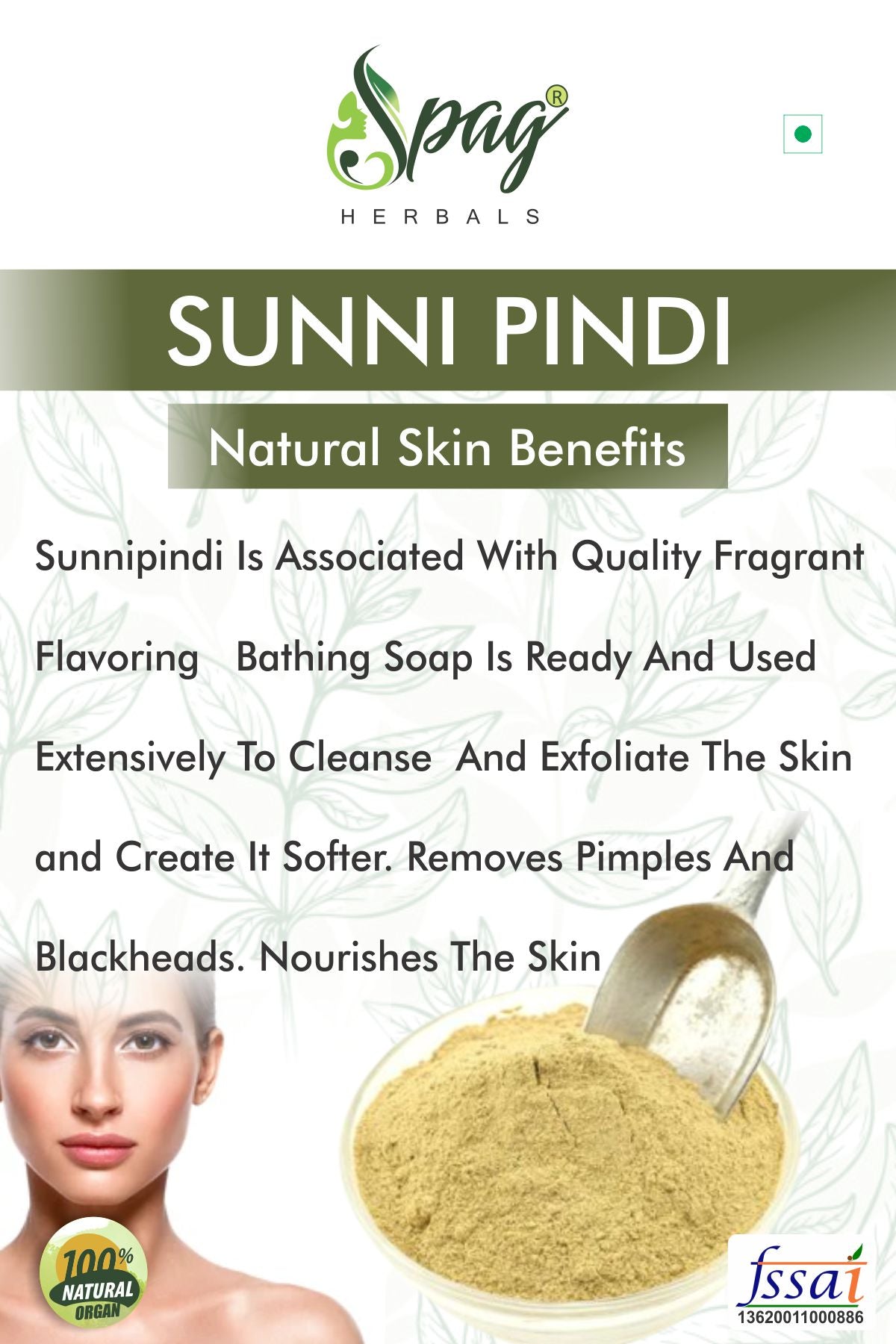 Spag Herbals Premium Sunni Pindi Powder - Distacart