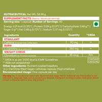 Thumbnail for Wellbeing Nutrition Slow | Burn Capsules - Distacart