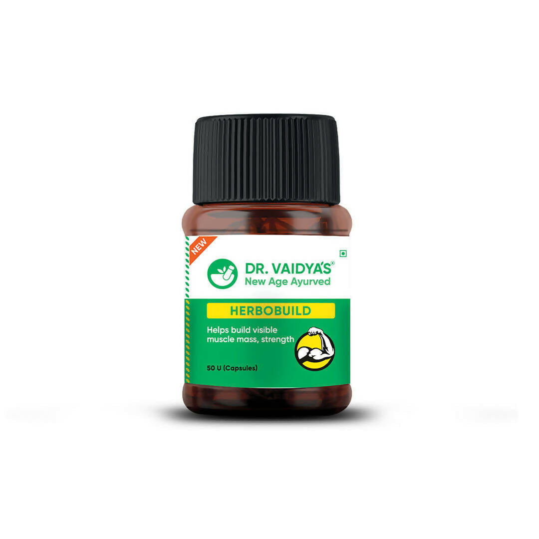 Dr. Vaidya's Herbobuild Capsules - Distacart