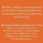 Thumbnail for Biotique Bio Honey Water With Pore Tightening Toner Contetns