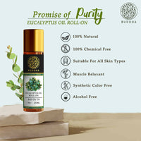 Thumbnail for Buddha Natural Eucalyptus Therapeutic Roll-On - Distacart