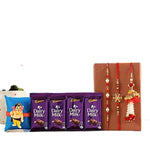 Thumbnail for Family Rakhi Set & Dairy Milk